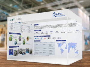Royal Pharma - Exhibition Backdrop Design